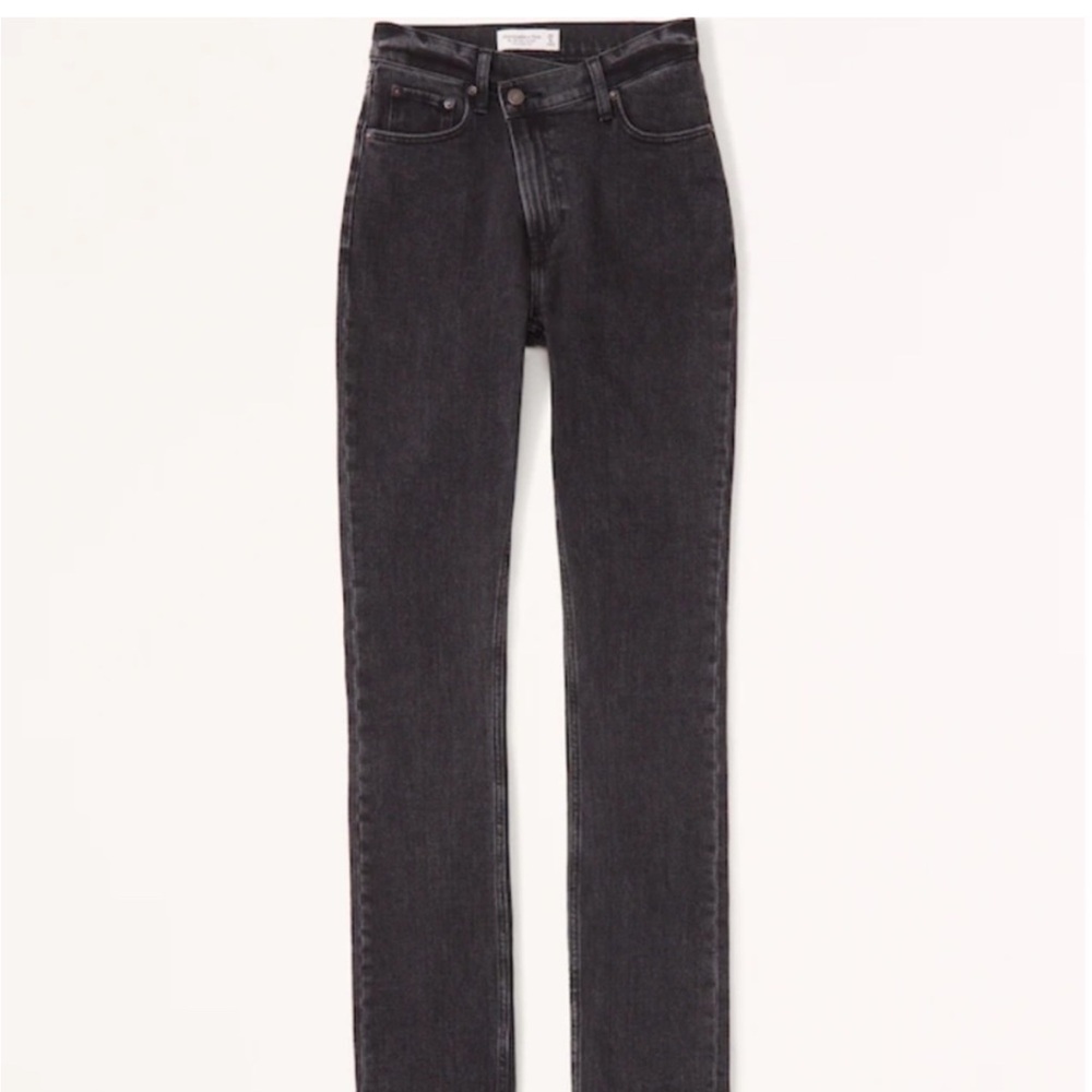 Abercrombie & Fitch Dark Gray Skinny Jeans